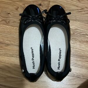 Black Hush Puppies shoes